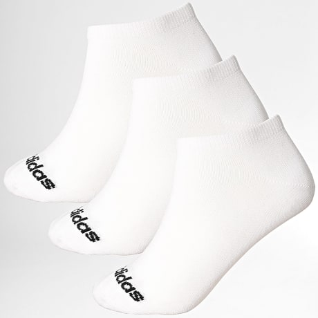 Adidas Sportkleding - Set van 3 paar lage linnen sokken HT3447 Wit