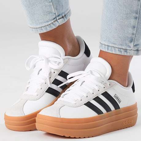 Adidas Performance - Zapatillas Mujer VL Court Bold JQ8065 Footwear White Core Black Gum 3