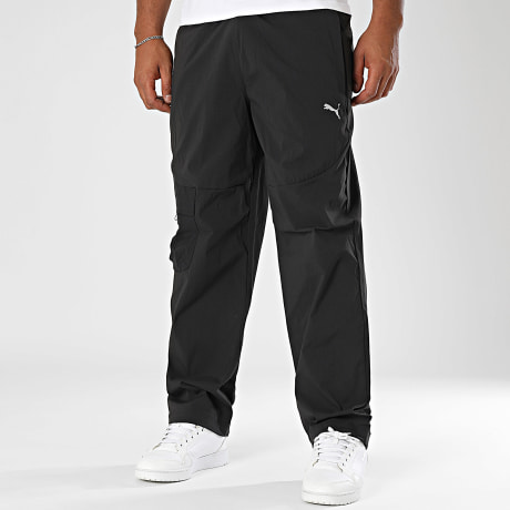 Puma - Pantalon Jogging Pumatech Relaxed 629683 Noir