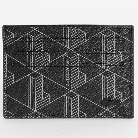 Lacoste - The Blend Tarjetero de polipiel Negro
