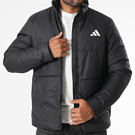 Adidas Sportswear - Doudoune BSC 3 Stripes JM3922 Noir