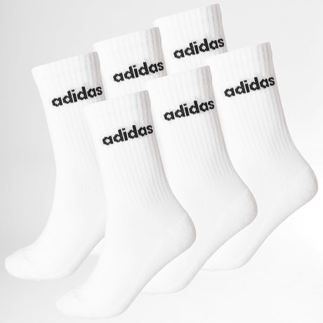 Adidas Sportkleding - 6 paar crew linnen sokken JL6096 wit