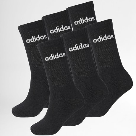Adidas Sportkleding - 6 paar crew linnen sokken JL6094 zwart