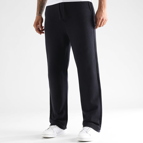 LBO - Pantalón ancho Waffle 3941 Azul marino