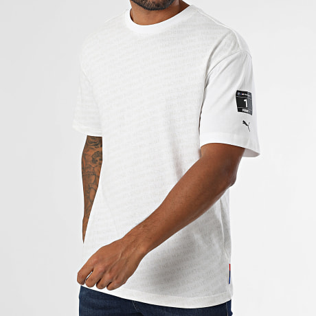 Puma - T-shirts BMW Motorsport AOP 632915 Wit