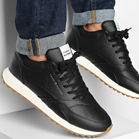 Tommy Hilfiger - Baskets New Runner Eva Leather Essential 5512 Black