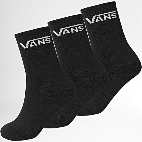 Vans - Lot De 3 Paires De Chaussettes 00QBW Noir