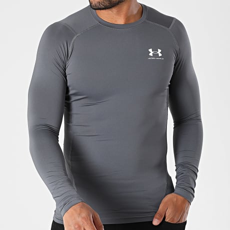 Under Armour - Maillot Manches Longues 1361524 Gris Anthracite