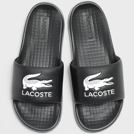 Lacoste - Zapatillas Serve Slide 1.0 2252 Negro Blanco