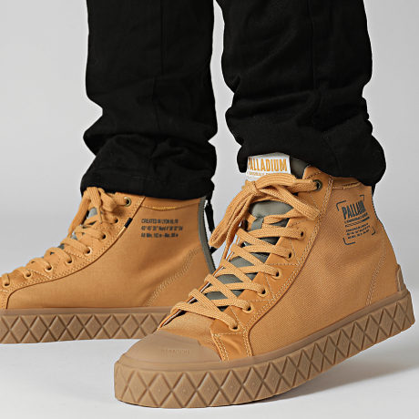 Palladium - Palla Ace Detroit 79499 Woodlin Hi-Top Sneakers