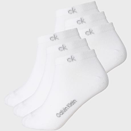 Calvin Klein - Pack Of 6 Pairs Of Socks 8314 White