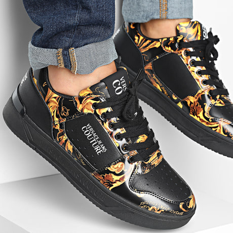 Versace Jeans Couture - Fondo Starlight YA3SJ4-ZPB41 Zwarte Renaissance Sneakers