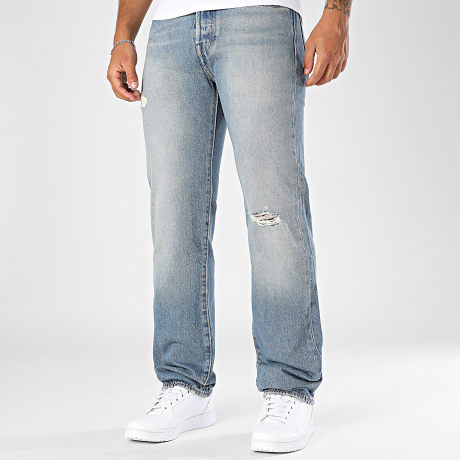 Levi's - Jean Regular Fit 501® Original 00501 Bleu Denim