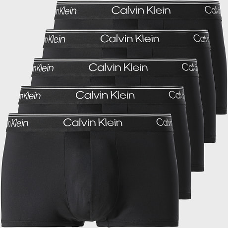 Calvin Klein - Set Of 5 Boxer Briefs NB4412 Black