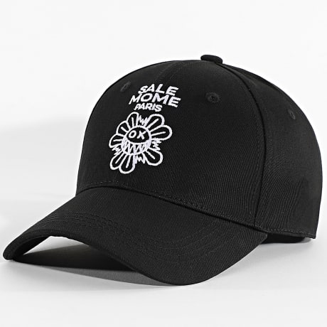 Sale Môme Paris - Casquette Flower Noir