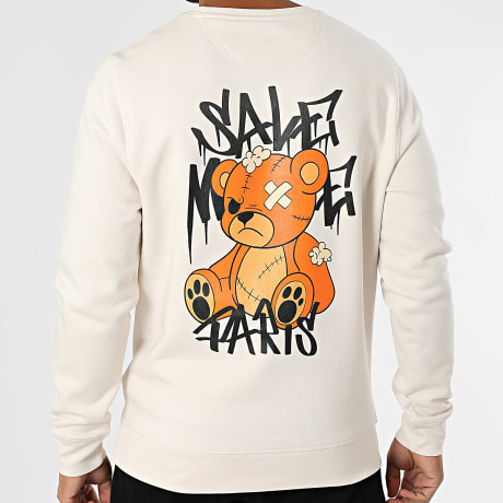 Sale Môme Paris - Sudadera de cuello redondo NRV Beige Teddy
