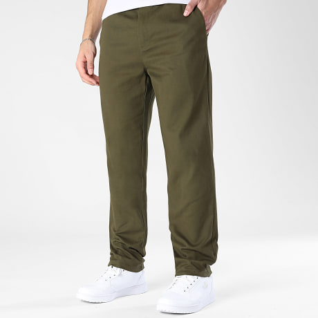 Premium Basics - 2271 Pantalón chino verde caqui