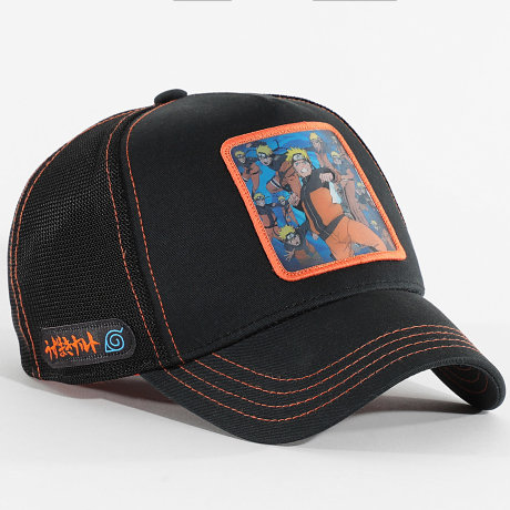 Naruto - Casquette Trucker Naruto 3D Noir