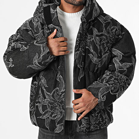PXP - Doudoune Capuche Zippée 2551000 Noir