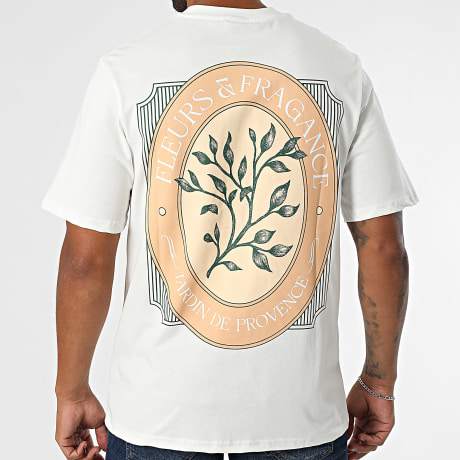 Fins de Séries - Camisola grande Jardin De Provence 34H Bege claro