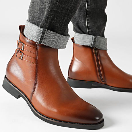 Classic Series - Stiefeletten 868 Cognac