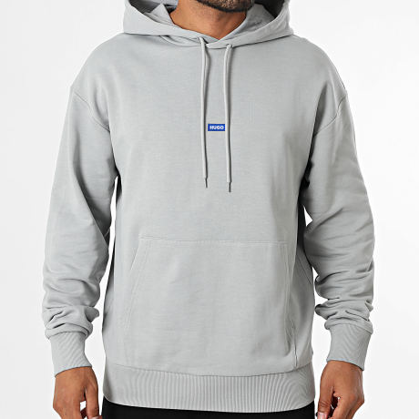 Hugo Azul - Sudadera con capucha Nalonso 50522374 Gris claro