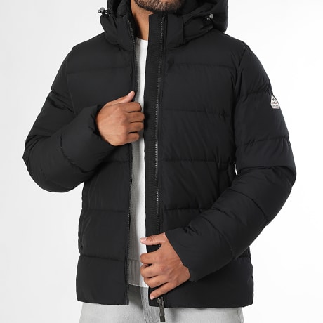Pyrenex - Plumífero con capucha Spoutnic Mini Ripstop Negro