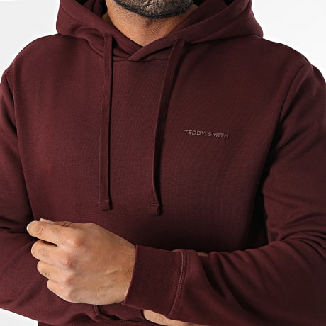 Teddy Smith - Hooded sweatshirt Nark 10816921D Bordeaux