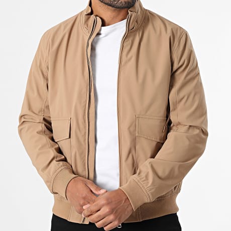 Frilivin - A02 Chaqueta con cremallera camel
