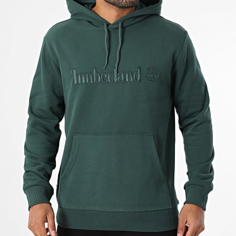 Timberland - Sudadera con capucha Hampthon A6VFJ Verde Botella