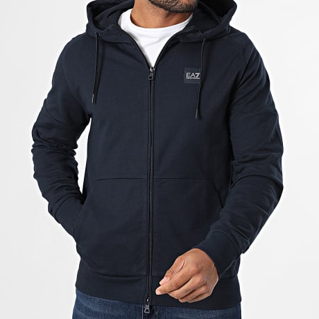 EA7 Emporio Armani - Sudadera con cremallera 7M000904-AF13512 Azul marino