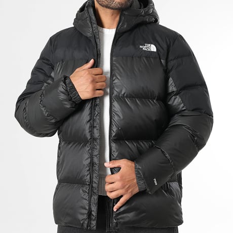 The North Face - Chaqueta de pluma Diablo Down 2.0 A8992 Negra con capucha y cremallera