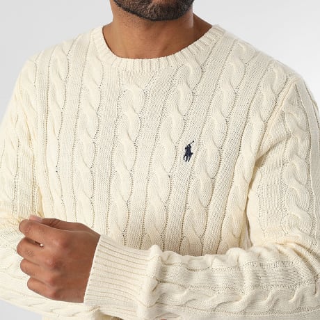 Polo Ralph Lauren - Pull Original Player Beige Clair