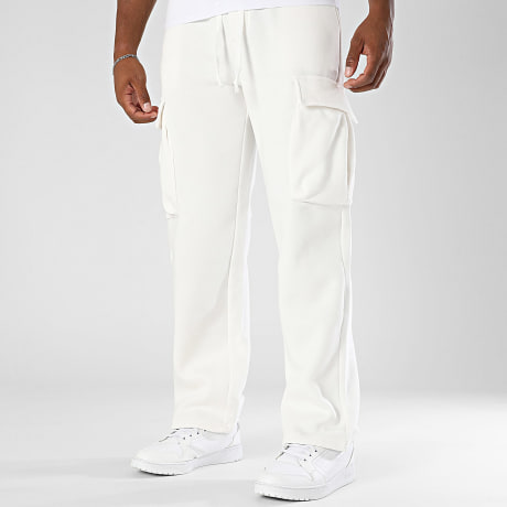 Classic Series - 013 Pantaloni da jogging Cargo bianchi