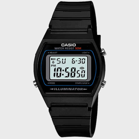 Casio - Montre Collection W-202-1AVEF Noir