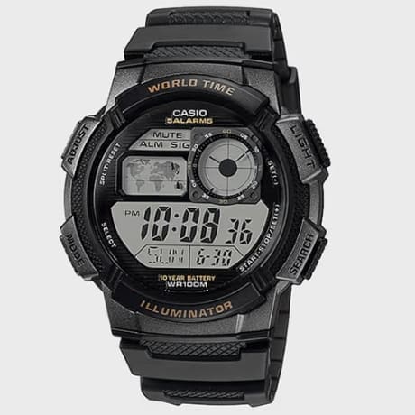 Casio - Montre Collection AE-1000W-1AVEF Noir