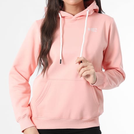 Comme Des Loups - Camisola com Capuz Mulher Portland Rosa