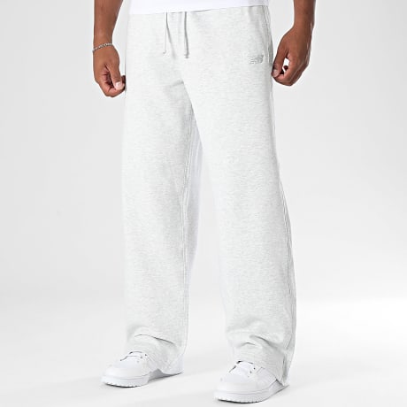New Balance - Pantalon Jogging Athletics French MP53504 Gris Chiné
