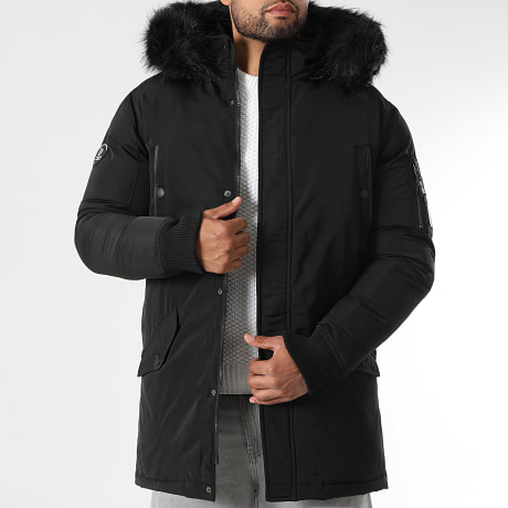 Deeluxe - Parka com capuz Sharkson 5V6607M Preto