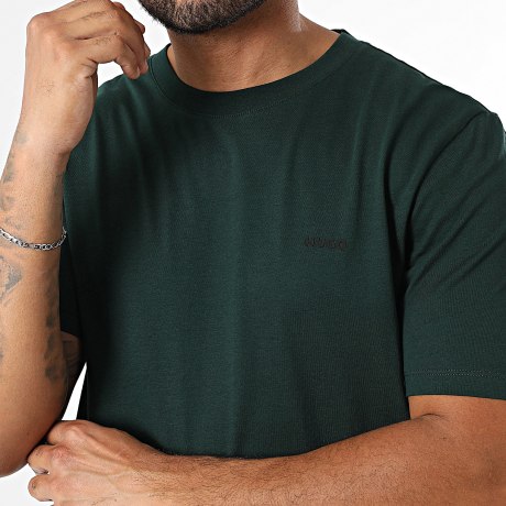 HUGO - Tee Shirt Dero 222 50466158 Vert Foncé