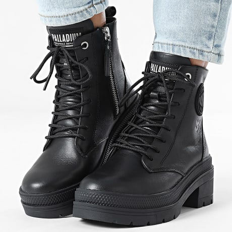 Palladium - Botas Mujer Pallarise Ranger 99529 Negro