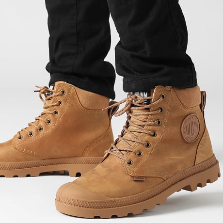 Palladium - Boots Pampa Sport Cuff Thinsulate WP 79546 Mahogany