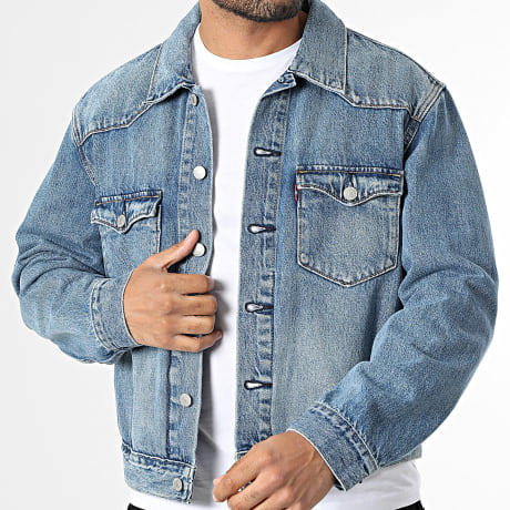 Levi's - Chaqueta vaquera relaxed fit 003O0 Denim azul