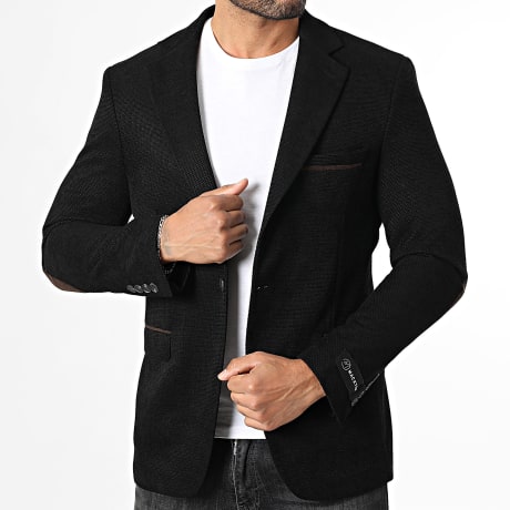 Mackten - Blazerjacke Slim 83 Schwarz