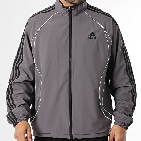 Adidas Performance - Chaqueta con cremallera Teamgeist JW5865 Charcoal Grey