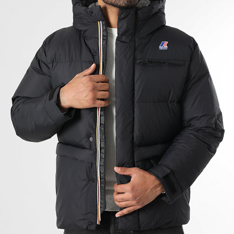 K-Way - Doudoune Capuche Le Vrai 4.0 Aurele K5141QW Black