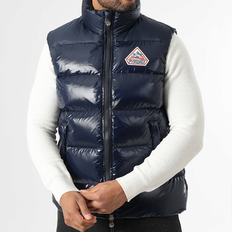 Pyrenex - Plumífero sin mangas John Azul Marino