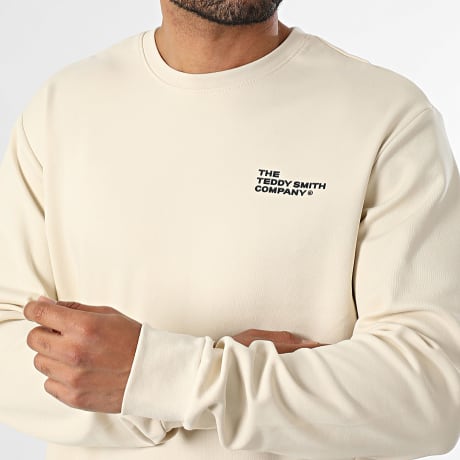 Teddy Smith - Sweat Crewneck Company 10817924D Beige