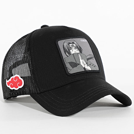 Naruto - Casquette Trucker Itachi Noir