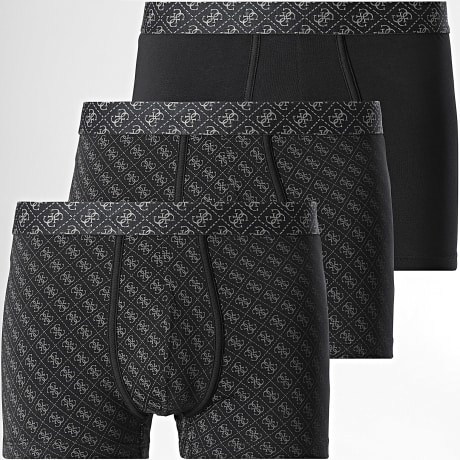 Guess - Set van 3 boxers U5BG69-K6YW1 Zwart Grijs